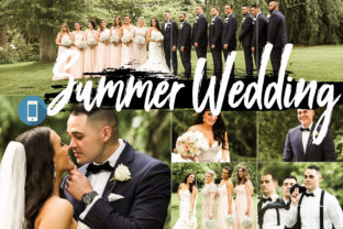 Download 5 Summer Wedding Mobile Lightroom Preset - Summer wedding Collection